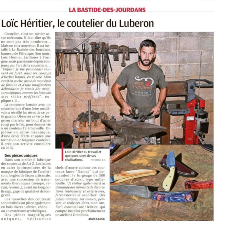 Étui en Cuir pour Couteau Pliant - Max Capdebarthes - Fabrication  Artisanale - Héritier Loic