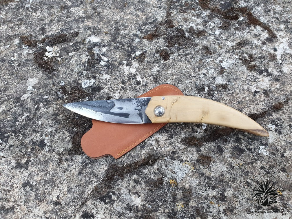Couteau de Poche Artisanal- couteau pliant- Héritier Loic