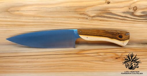 couteau-de-cuisine-artisanal-manche-pistachier